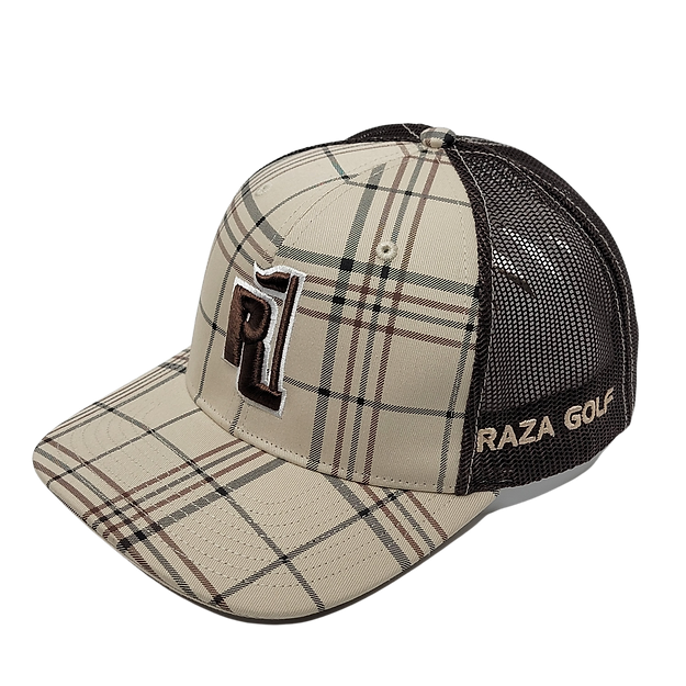 Raza Golf Brown Swag Trucker Hat