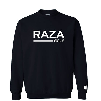 Raza Golf Black Crew Sweater