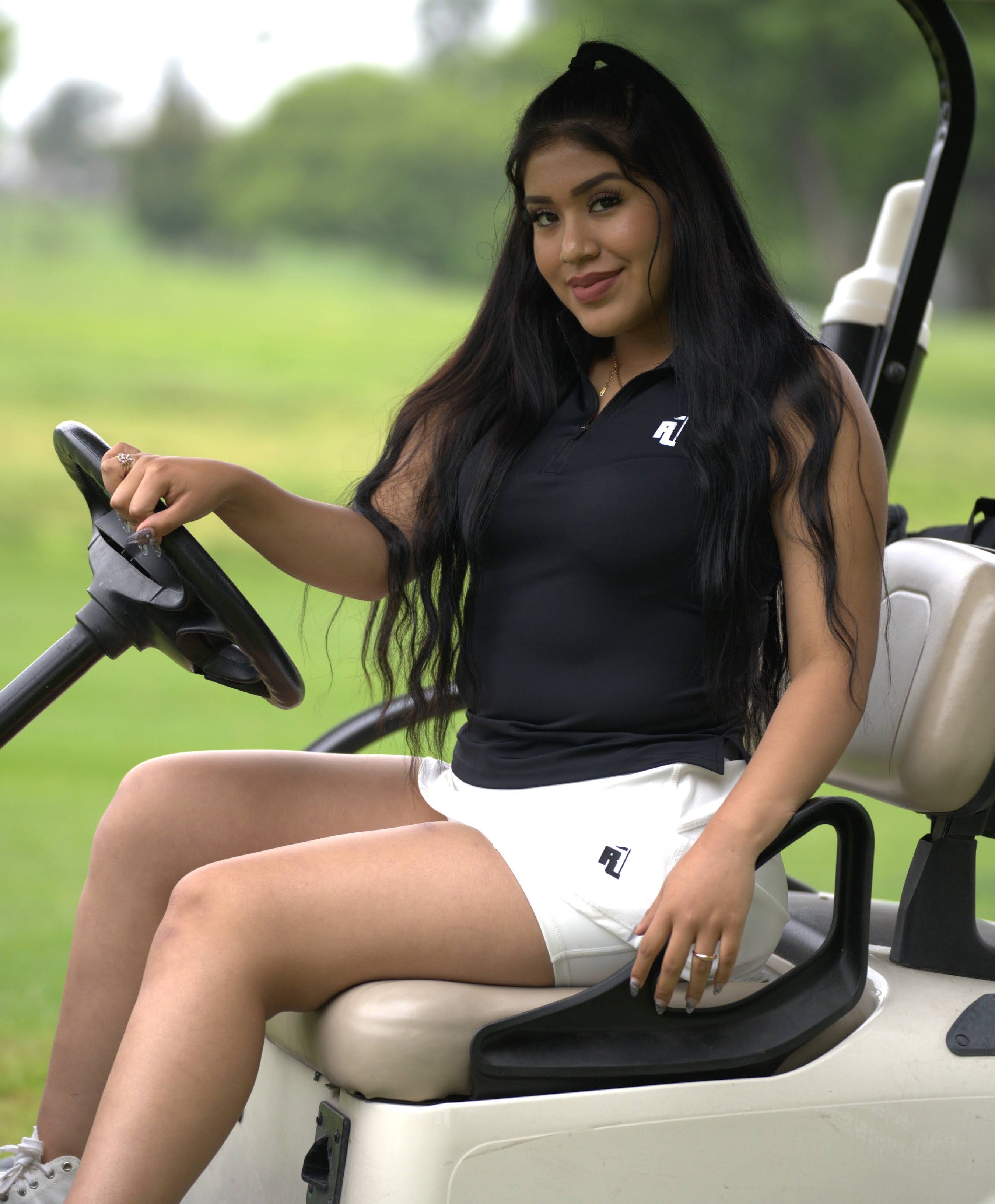 Raza Golf Women's Black Polo