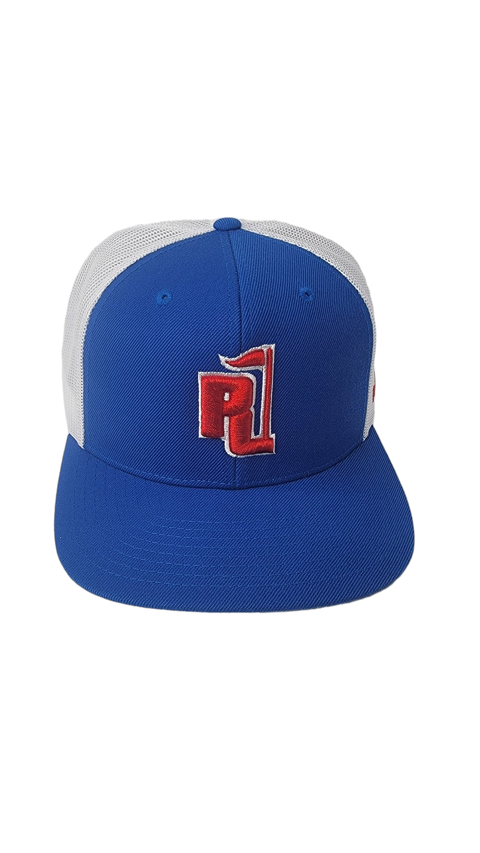 Raza Golf Royal Blue and White Trucker with Red and white Logo