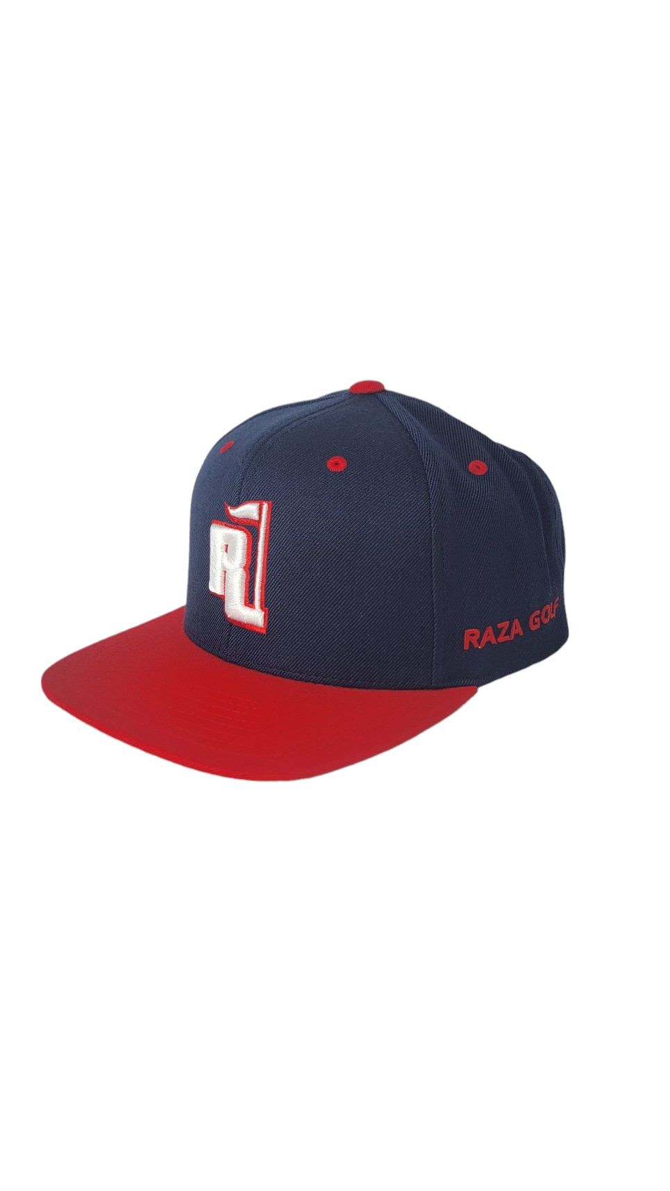 Raza Golf Navy/Red Snapback Hat