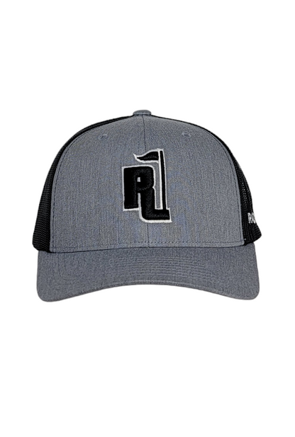 Raza Golf Gray and Black Trucker