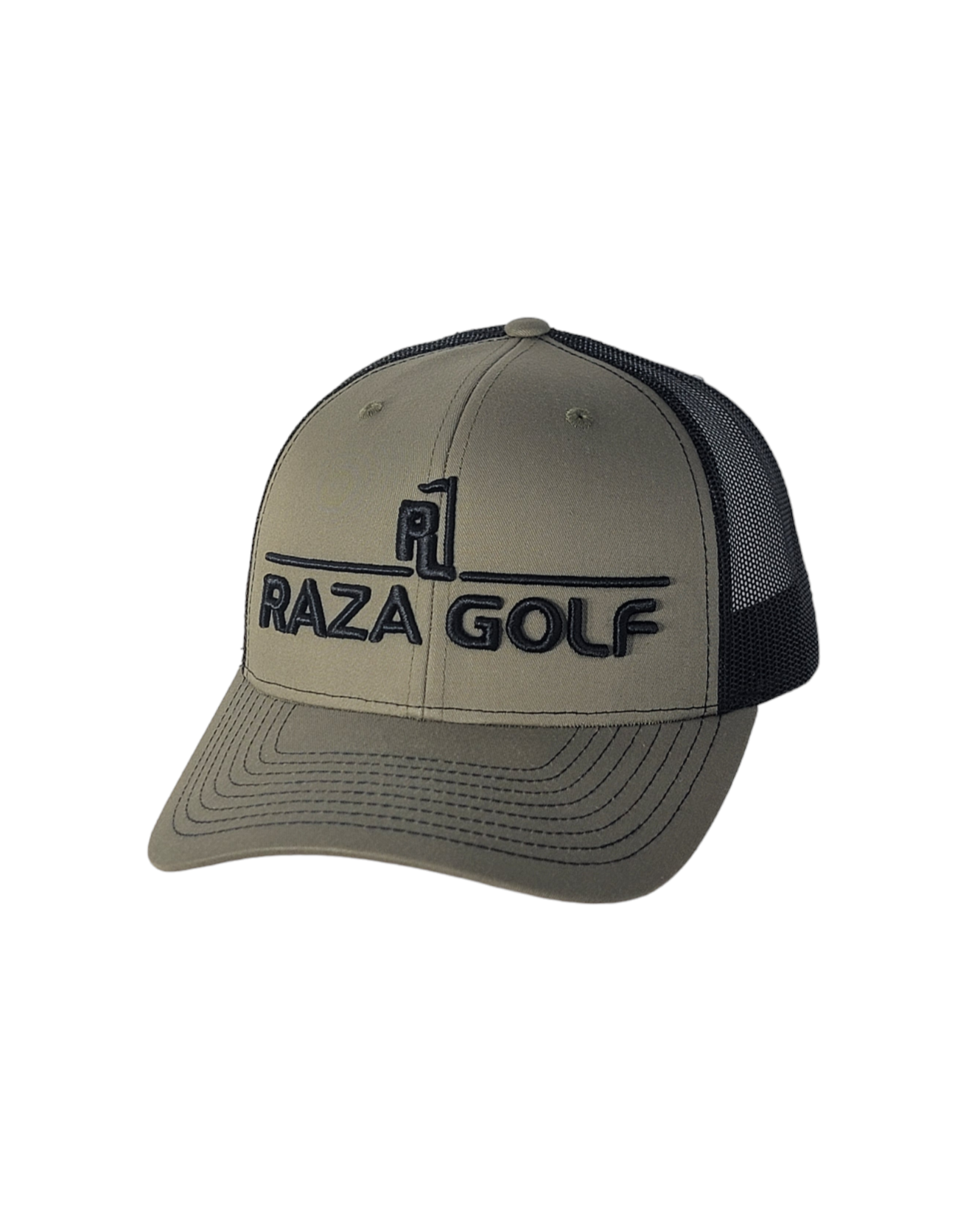 Raza Golf Loden/Black Linear Trucker Hat