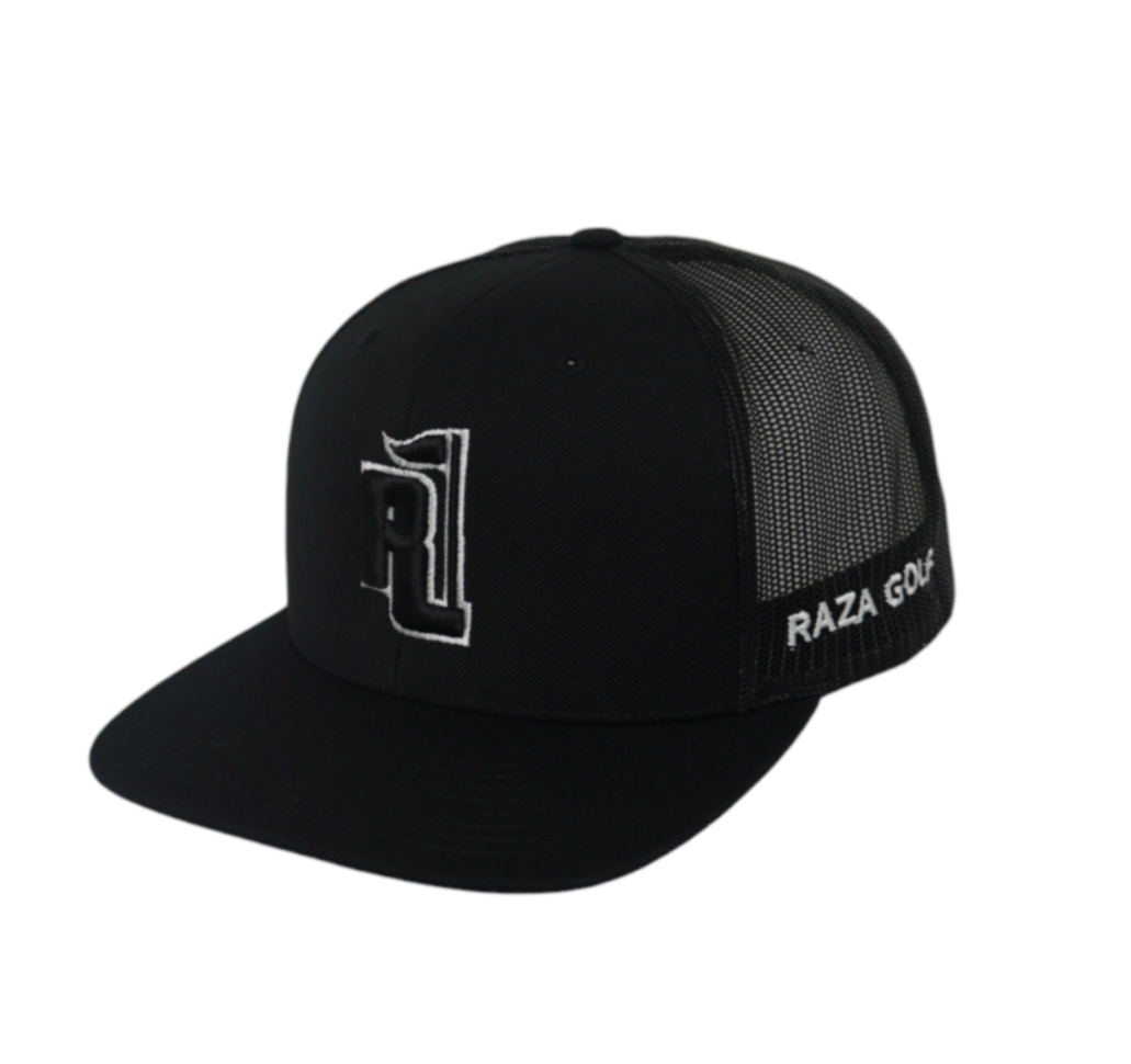Raza Golf Black Trucker Hat
